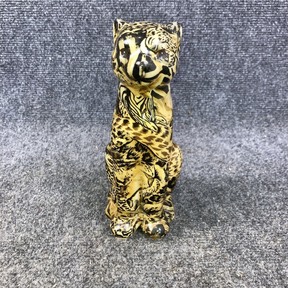 LaVie South Africa Serengeti Cheetahs Patchwork Lacquered Collectable Figurine